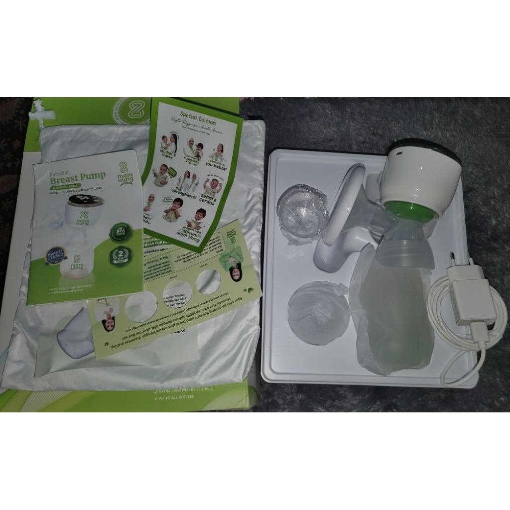 pompa asi mom uung second