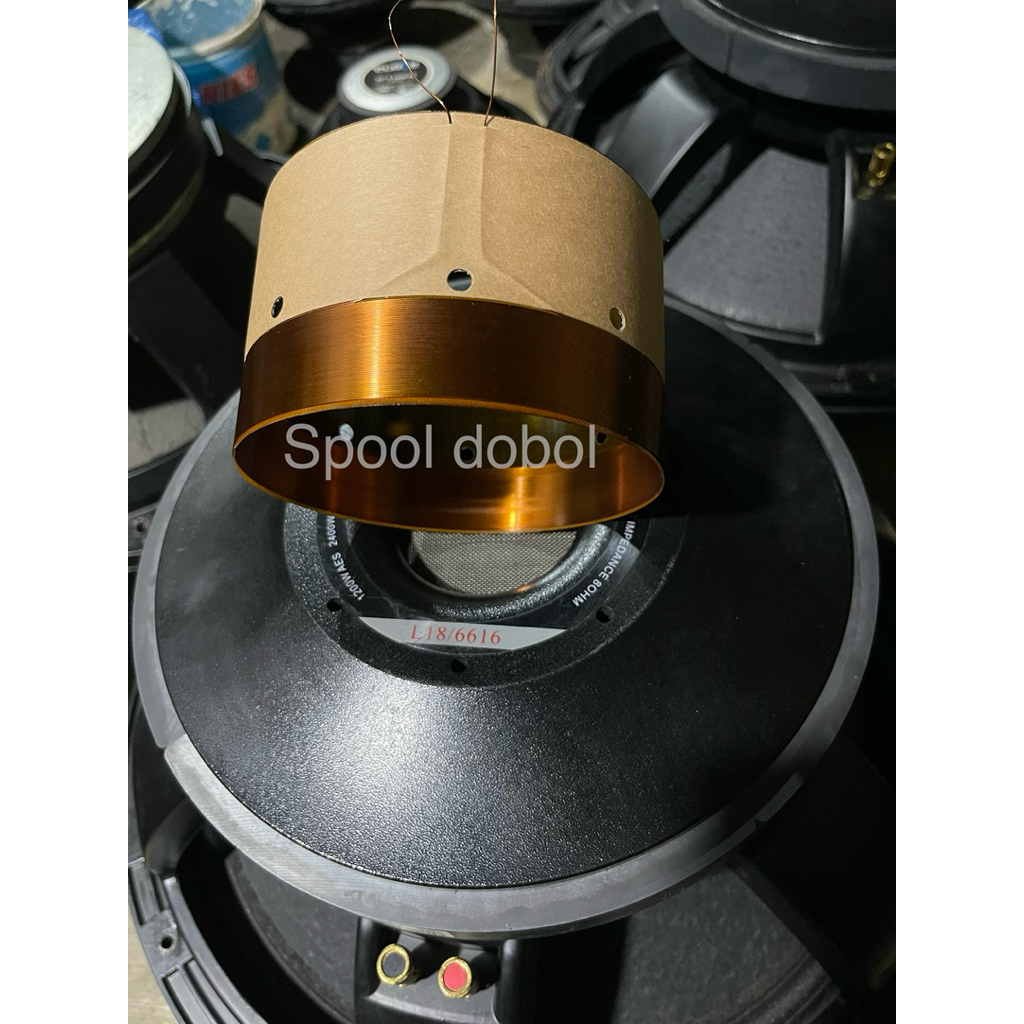spul speaker WISDOM L18 6616 spool 5inc
