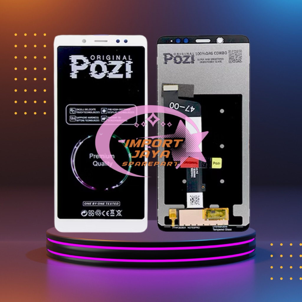 LCD TOUCHSCREEN REDMI NOTE 5 / REDMI NOTE 5 PRO ORG LCD FULLSET