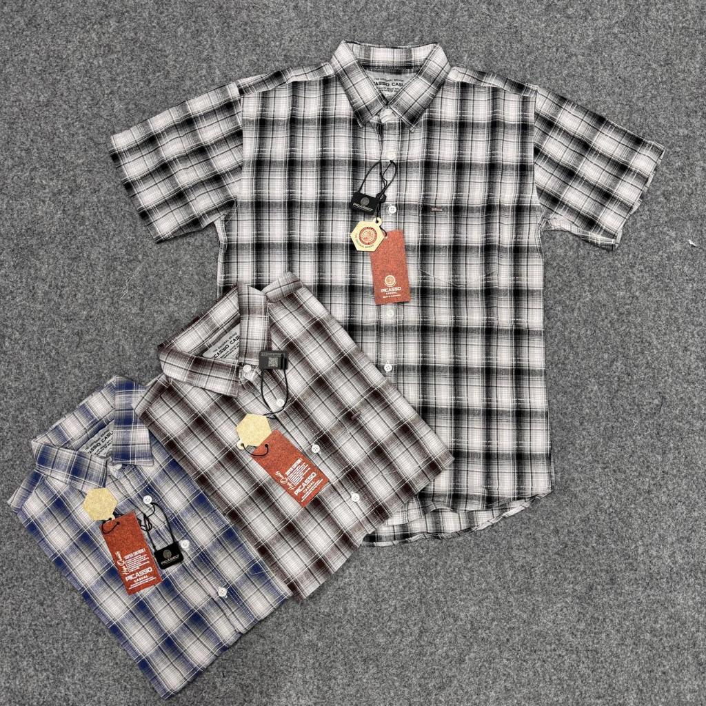 KEMEJA LENGAN PENDEK PRIA PICASSO ORIGINAL