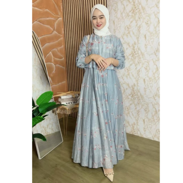 ROSSANA DRESS | GAMIS LEBARAN | GAMIS RAYA | GAMIS BALIMO | GAMIS BUSUI | DRESS RAYA | DRESS LEBARAN