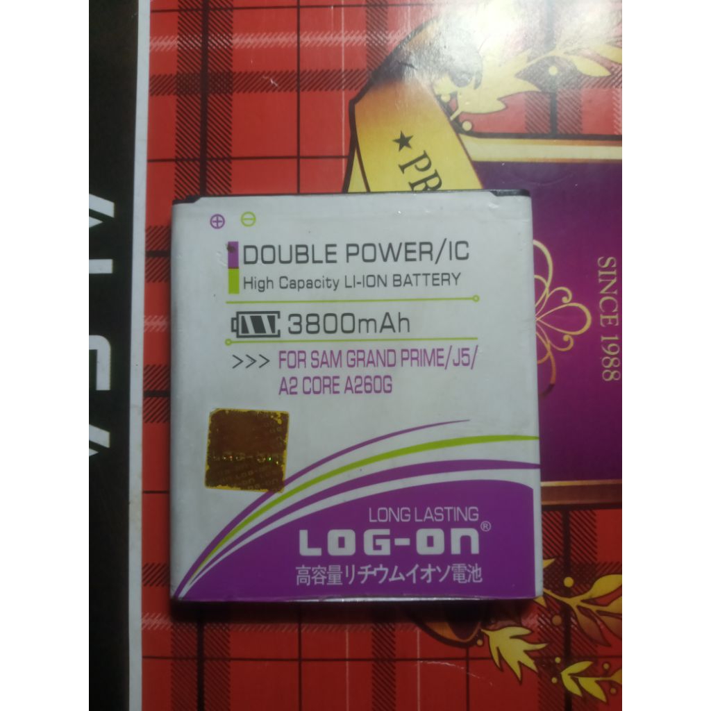 Baterai Battery Copotan Samsung Grand prime J2 prime J2 pro J5 2015 A2 core