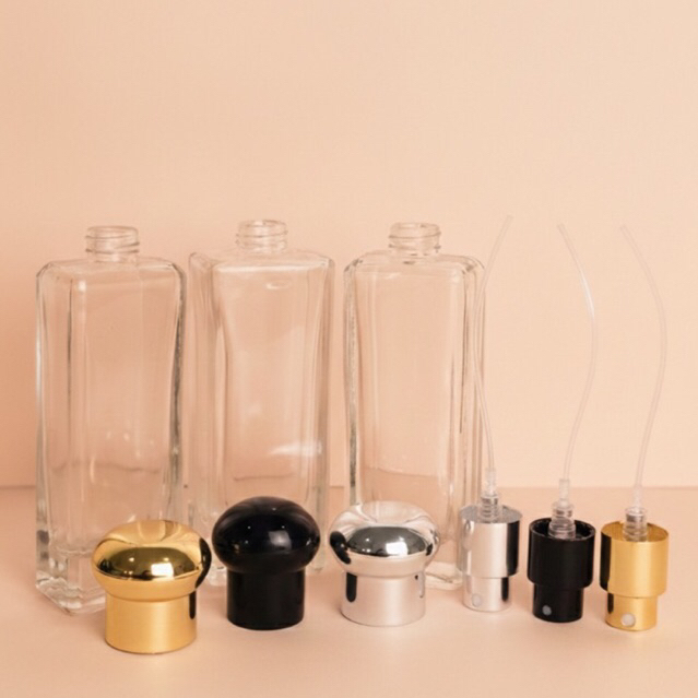 BOTOL Parfum Kaca JOMALONE 30 ml Premium Ulir Kaca Tebal Elegan Grosir Murah