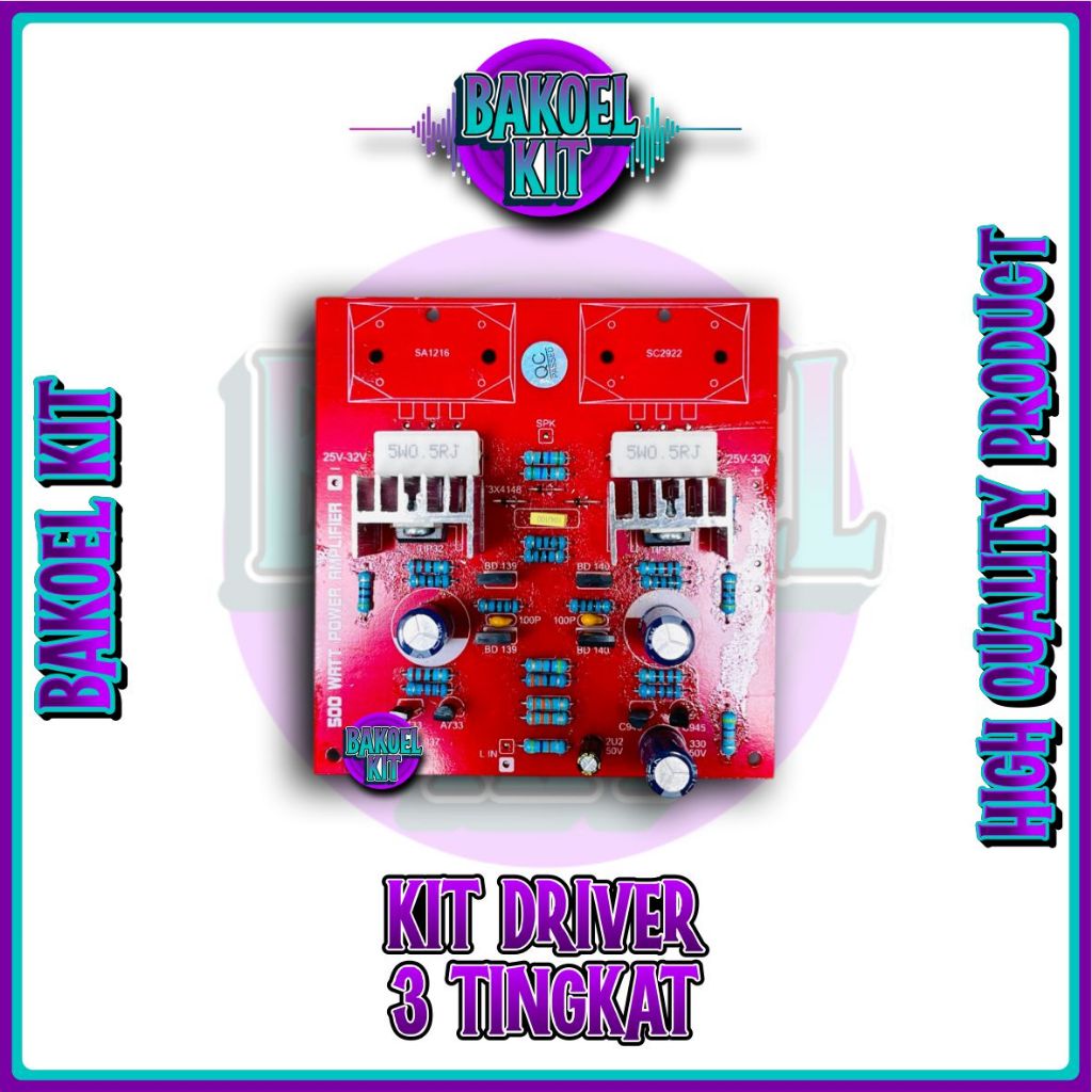 [DRIVER] Driver 3 Tingkat power 400 - 500 watt mono ups