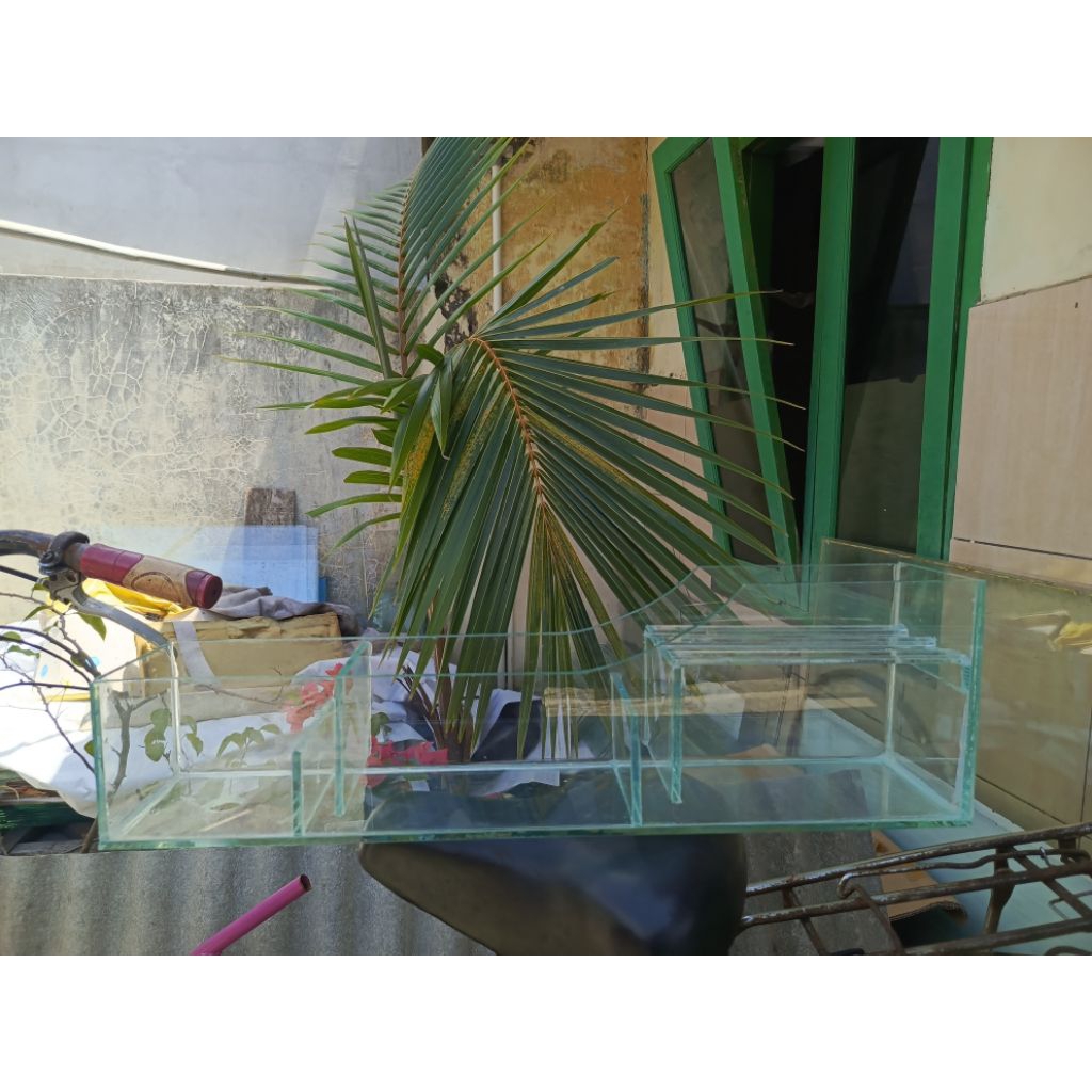 Filter Air Aquarium Minimalis - Filter Kaca Aquarium Tankmate - Talang Filter Air Aquarium