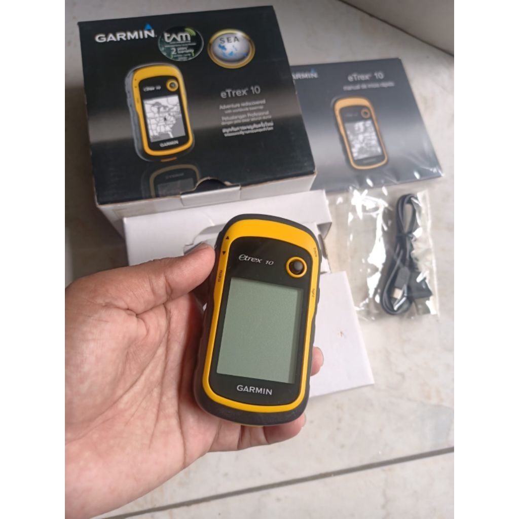 Gps garmin etrex 10 second lengkap