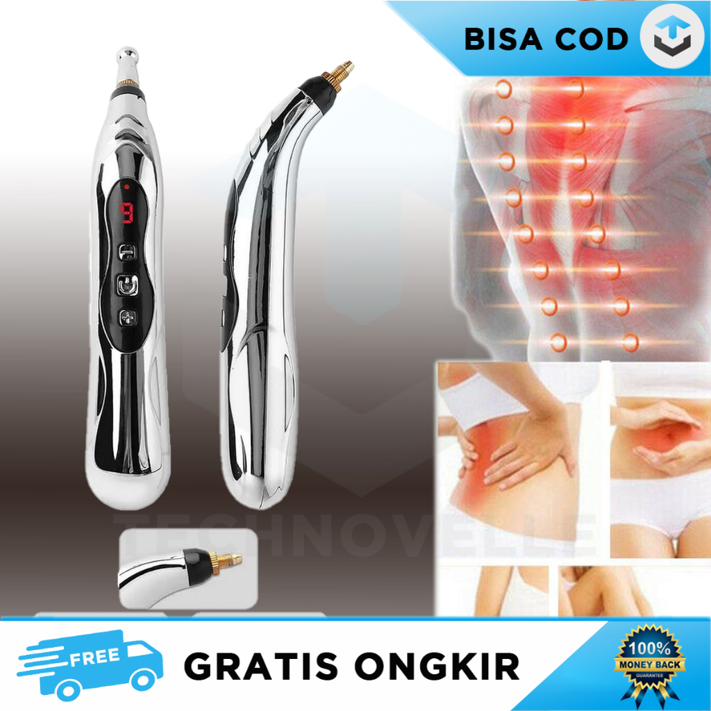 ELEKTRONIK BEKAM THERAPY PIJAT AKUPUNTUR RELAXATION BODY DEVICE KIT HEALTH CARE MASSAGE STIMULATION 