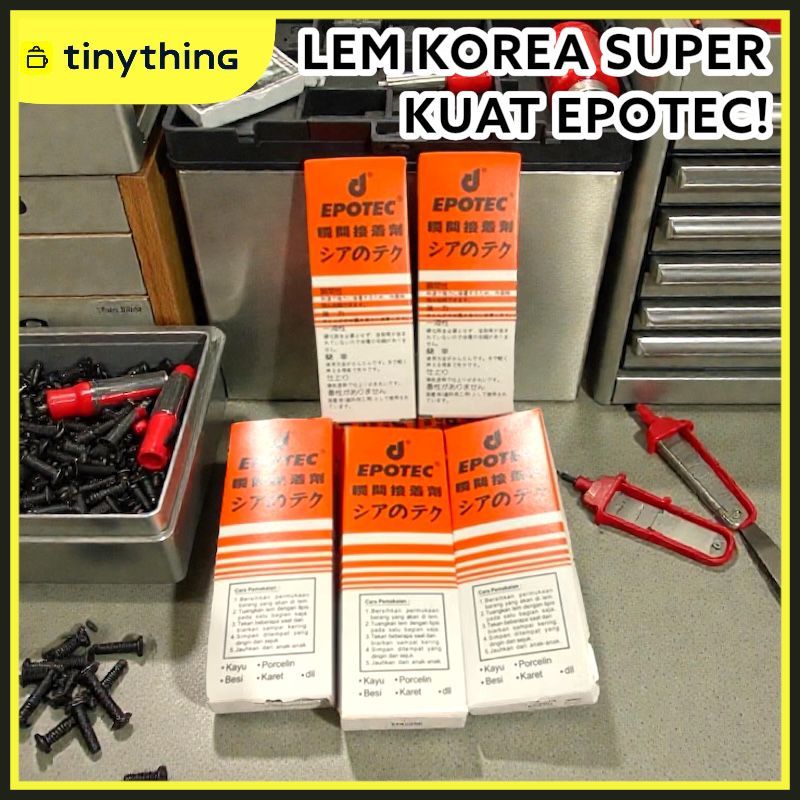 Lem Epotec Korea Original/ Lem serbaguna