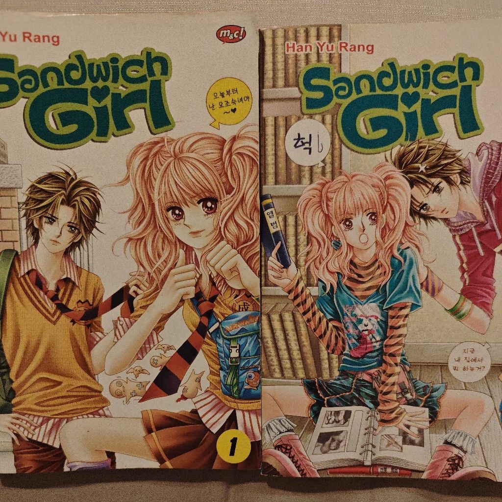 Komik Manhwa - Sandwich Girl (Preloved Original - Bahasa Indonesia)