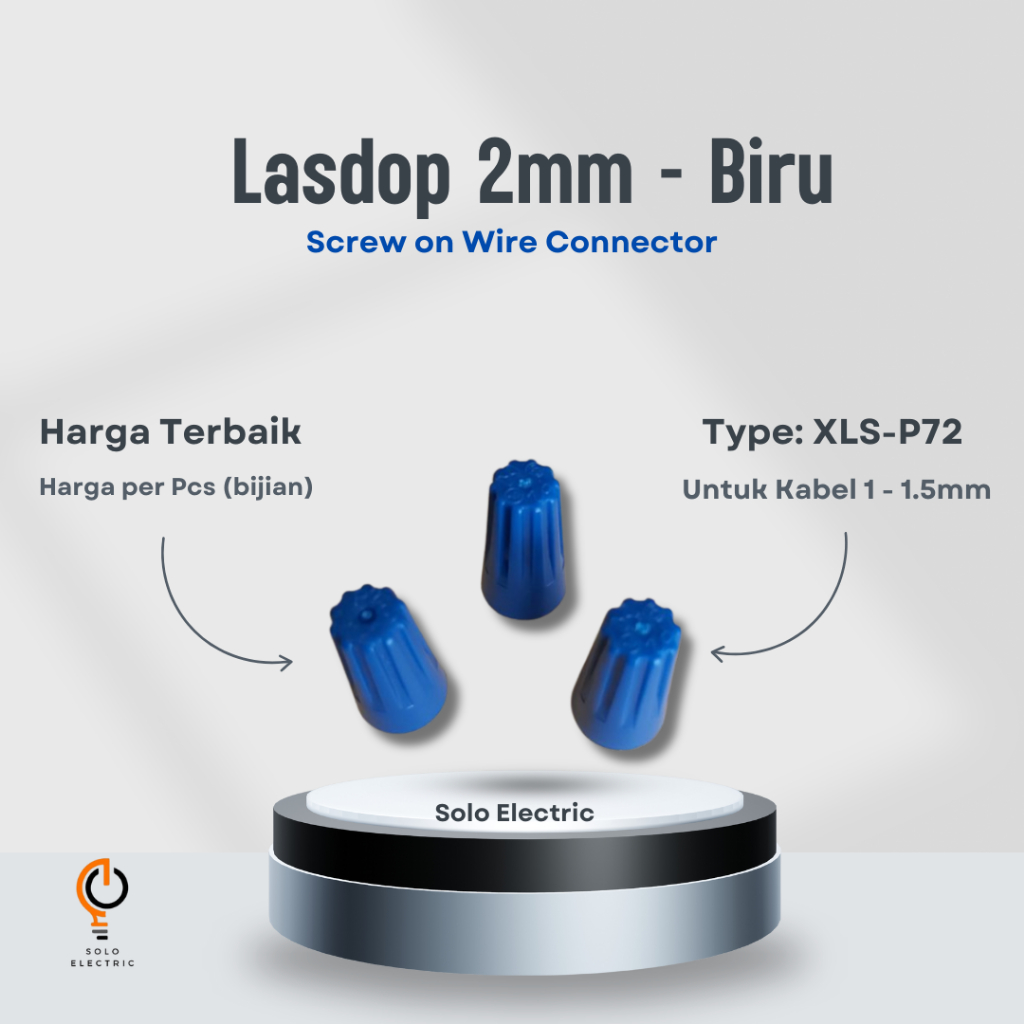 Lasdop 2 MM / Pengaman Kabel (ECERAN)