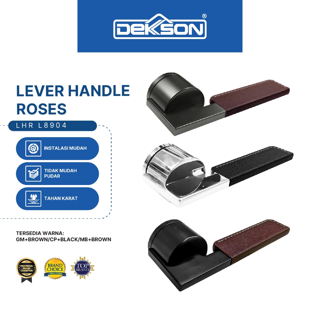 DEKKSON Lever Handle Rose Luxurious Gagang Pintu LHR L8904