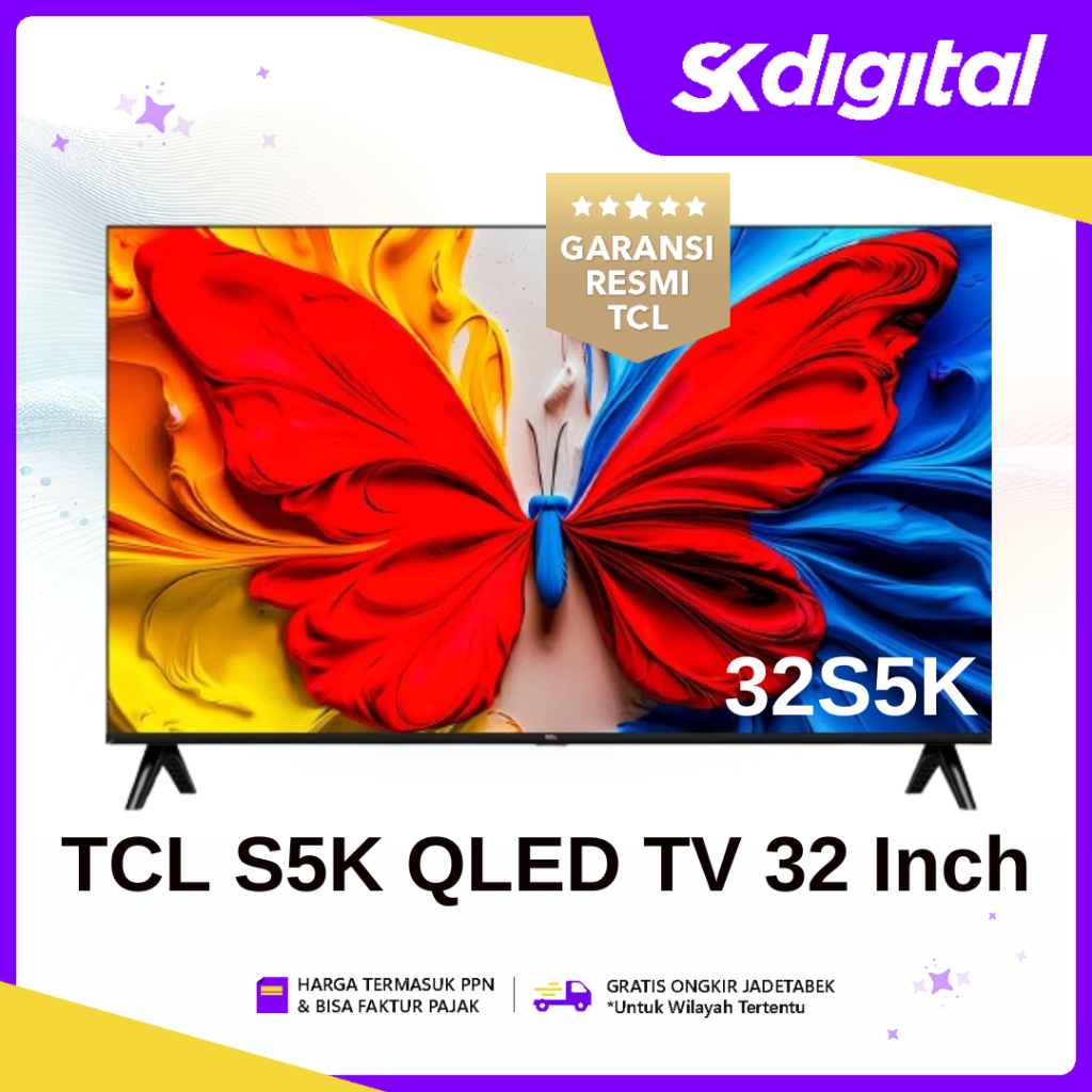 TV TCL 32S5K FHD QLED TV 32 Inch S5K