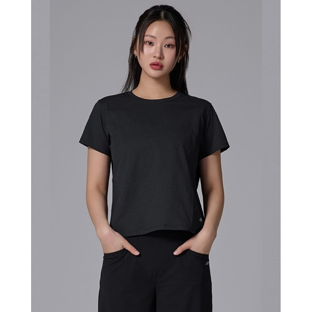 (Yogalates)  STL BASIC T-SHIRT & STL AIRY T’SHIRT / kaos dry fit / kaos olahraga / baju gym / baju f