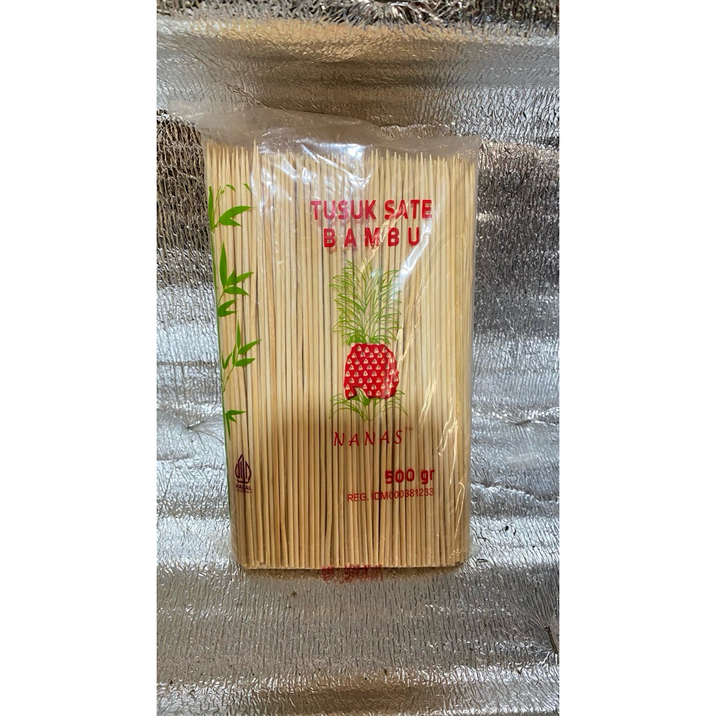 Tusuk Sate Bambu Nanas