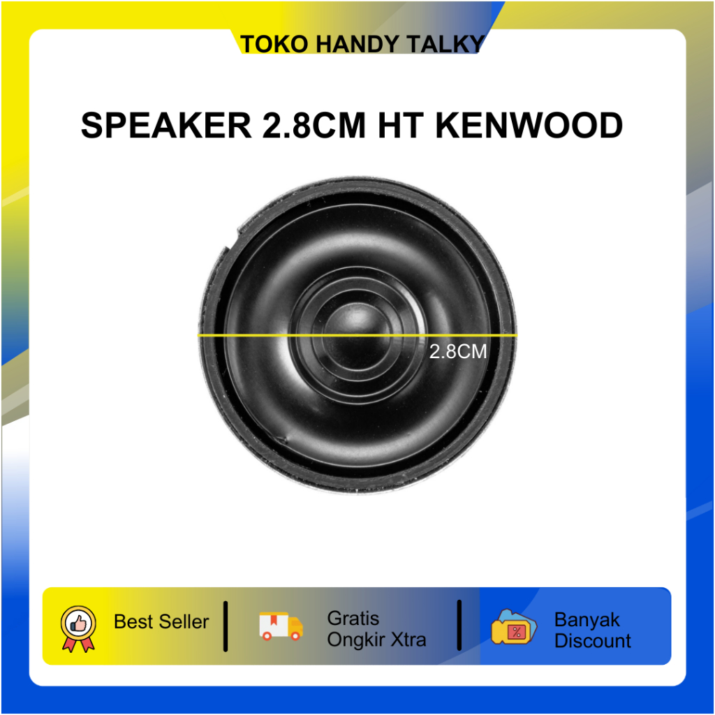 Speaker Diameter 28mm Untuk HT KENWOOD TH22AT