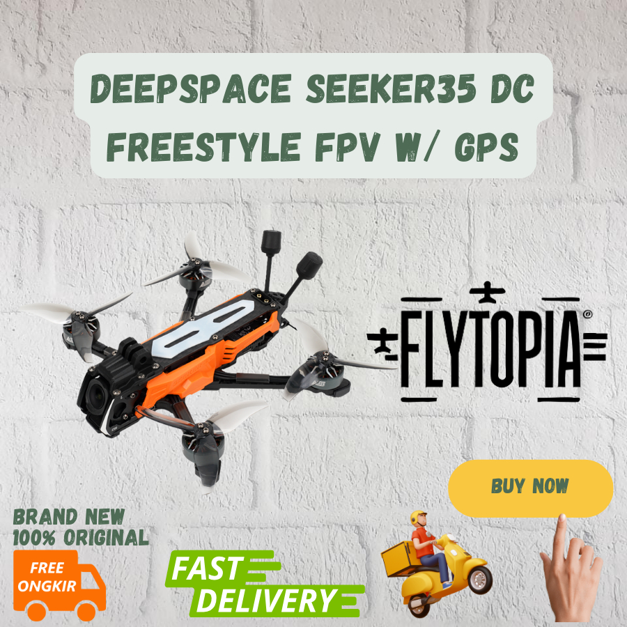 DeepSpace Seeker35 DC 3.5 Inch 6S Digital / Analog Freestyle FPV Drone PNP BNF RTF w/ GPS