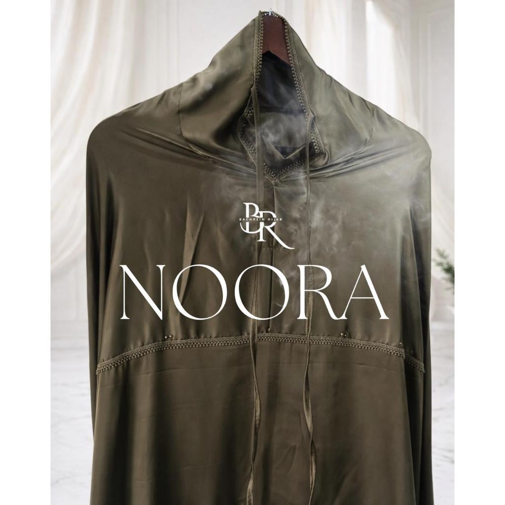Mukena NOORA | mukena terusan bahan silky premium bahan silky pure armani