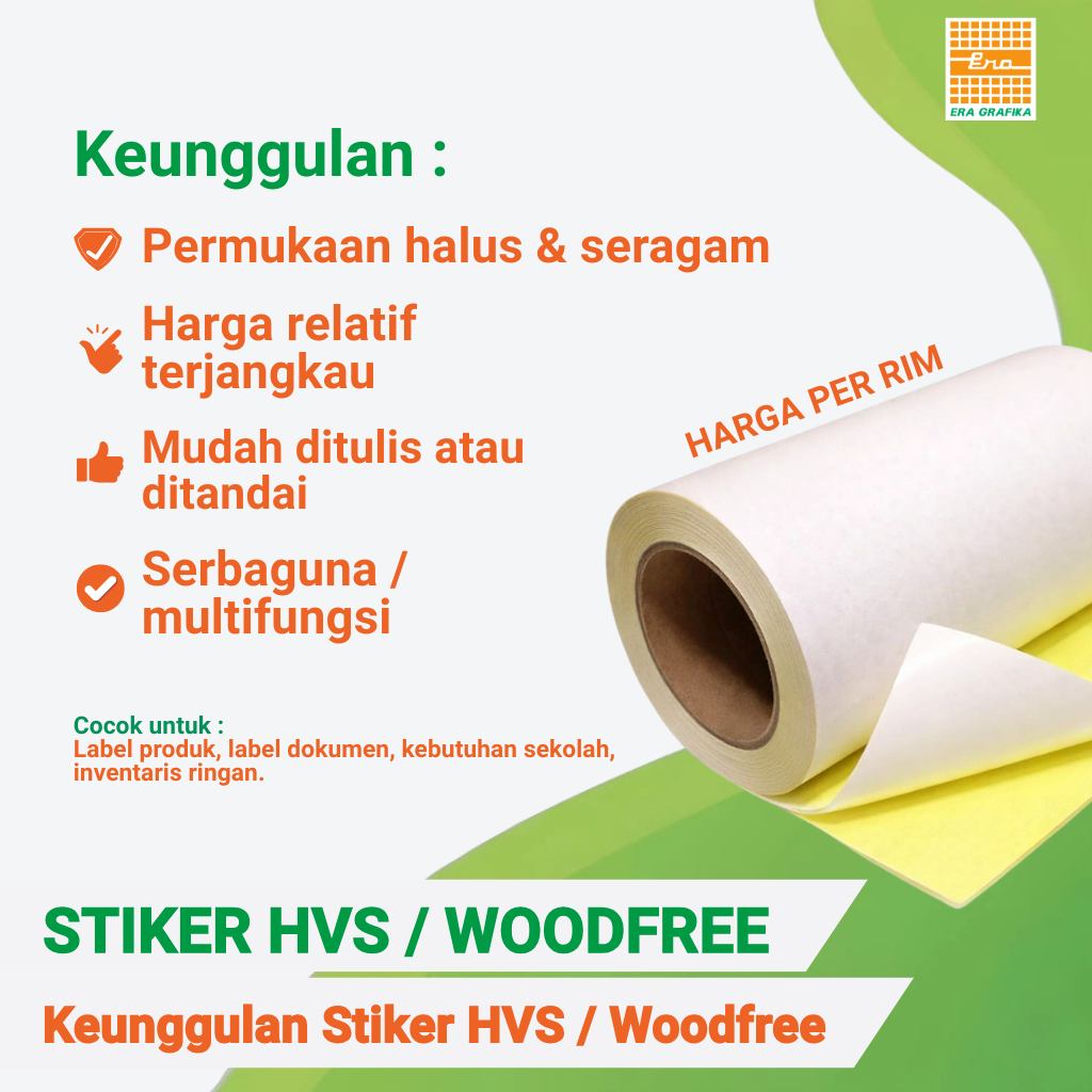 STIKER HVS/WOODFREE " CAMEL" 54X70CM / RIM