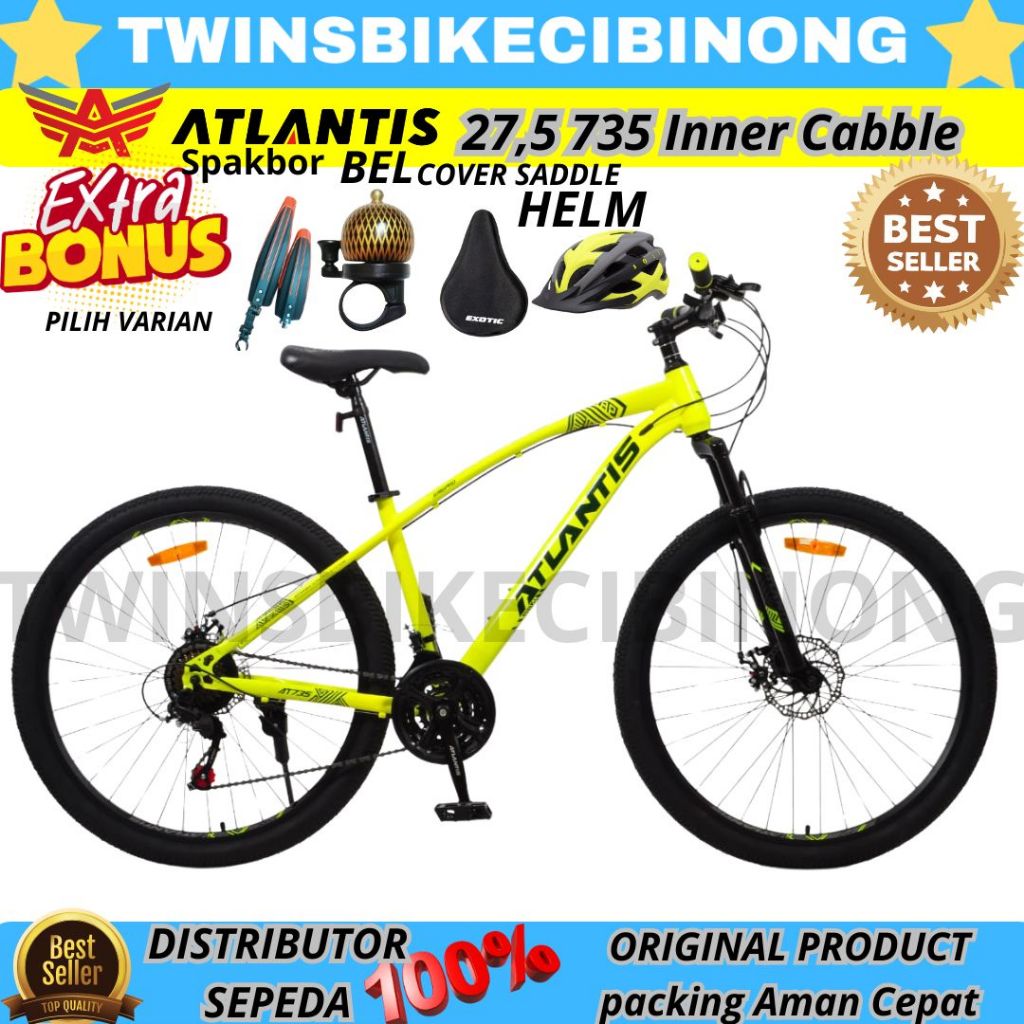Sepeda gunung MTB 26/27,5 ATLANTIS Odessy  730 21Speed NEW