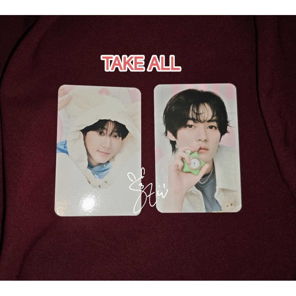 PC PHOTOCARD LEEKNOW & CHANGBIN STRAYKIDS SKZ POB BOXTAPE 5 OCLOCK OFFICIAL