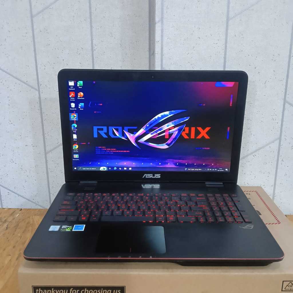 Laptop Asus ROG ( Republic Of Gamers ) GL551VW, Core i7-6700HQ, #DoubleVga,16Gb / SSD 256Gb, Gaming,