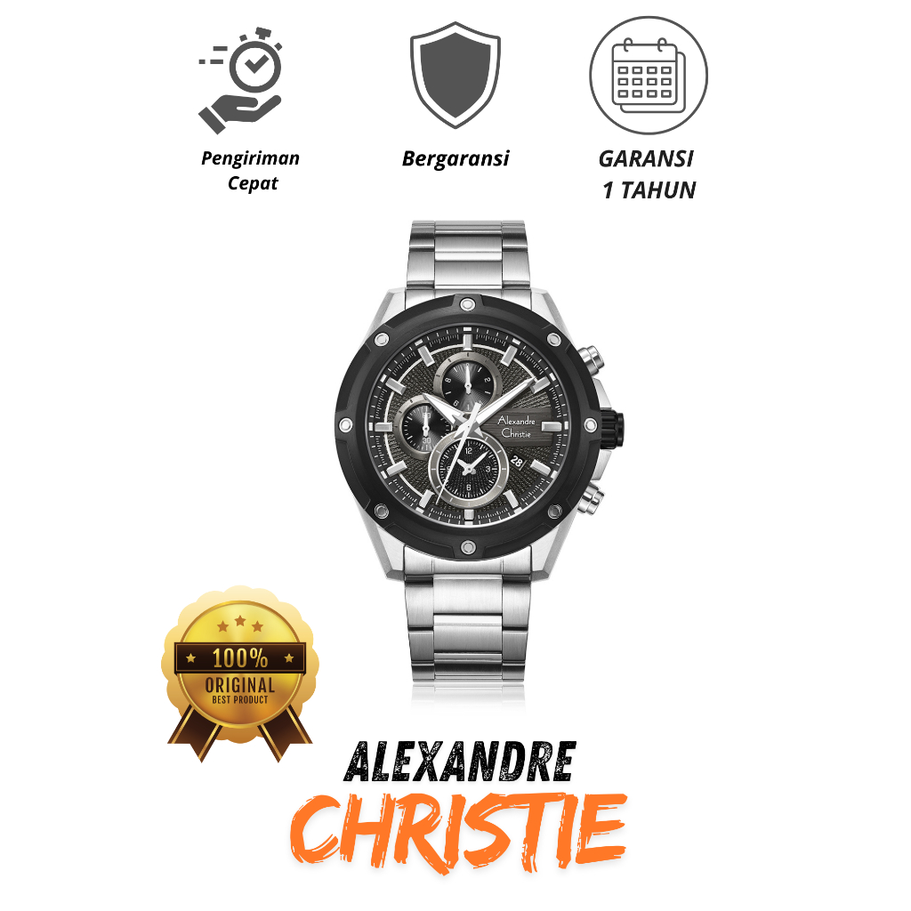 Alexandre Christie 6605 Original Watch Elegan