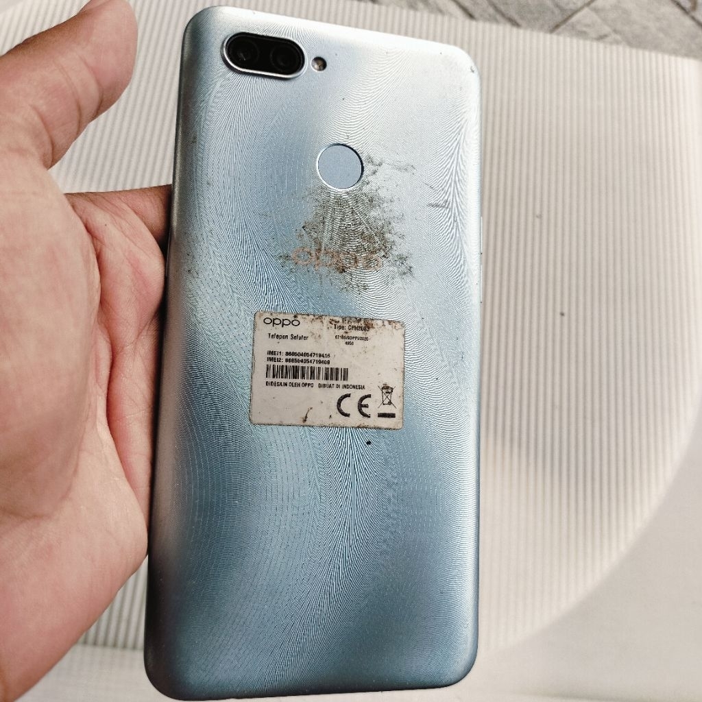 Jual unit Oppo A12 fisik seadanya Mesin Normal lcd minus