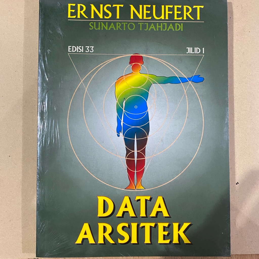 Buku Original DATA ARSITEK jilid 1 / ernst neufert : sunarto tjahjadi / erlangga
