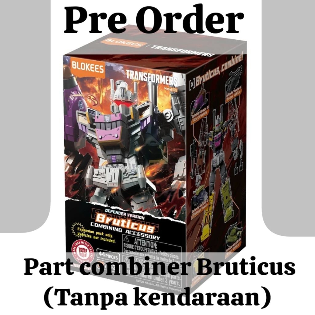 (Pre Order) Transformers combiner bruticus