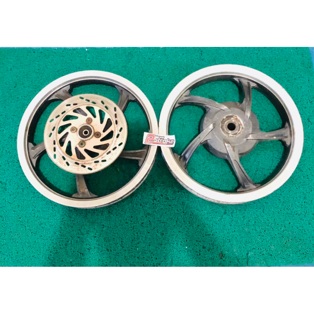 VELG DEPAN BELAKANG SUZUKI SKYDRIVE 125 ORIGINAL COPOTAN