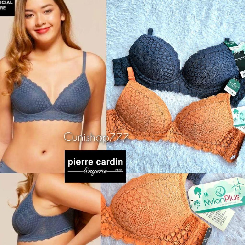 PIERRE CARDIN SUSTAINABLE LACE TANPA KAWAT BRA 32B RENDA NON WIRE WIRELESS 609 62283