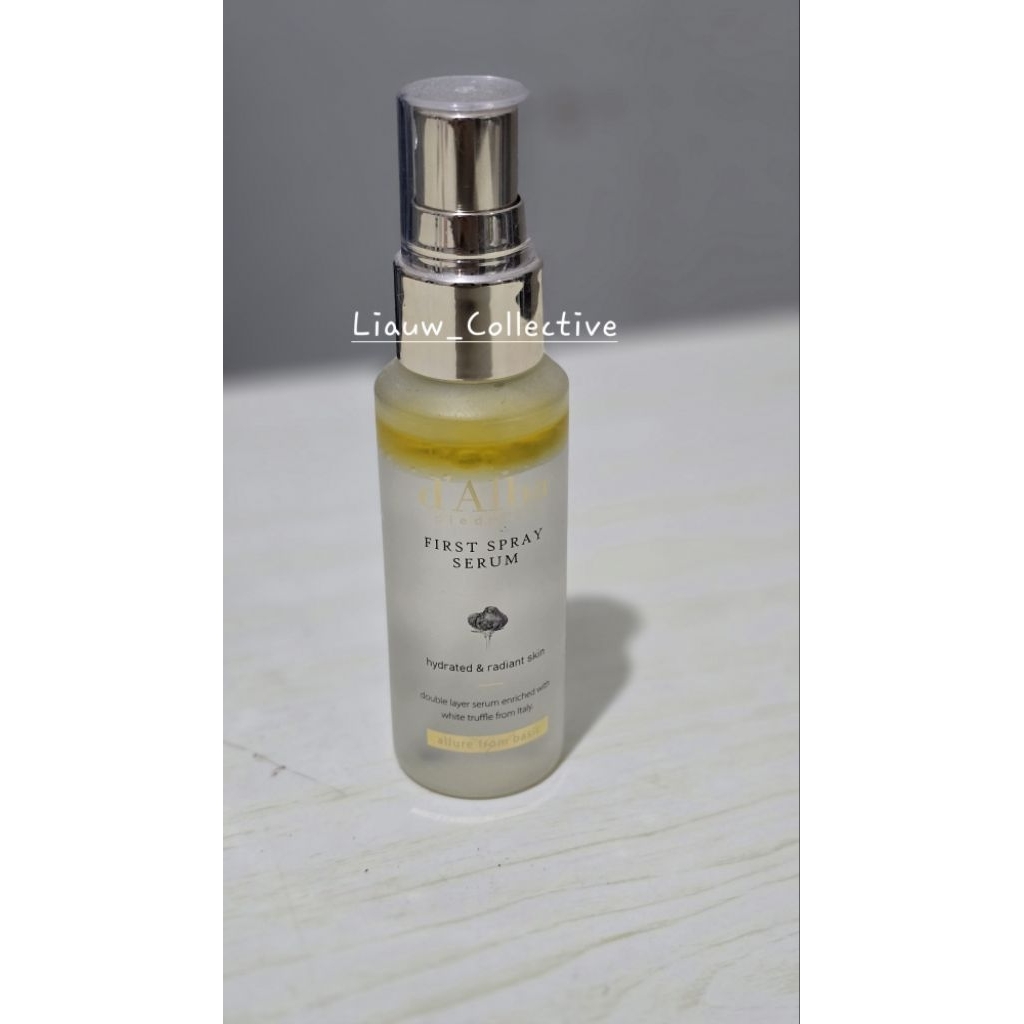 D'Alba Setting Spray
