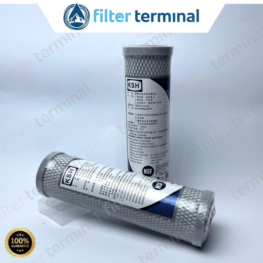 CTO KSH 10" / Carbon Block KSH 10" / CTO 10 Inch KSH