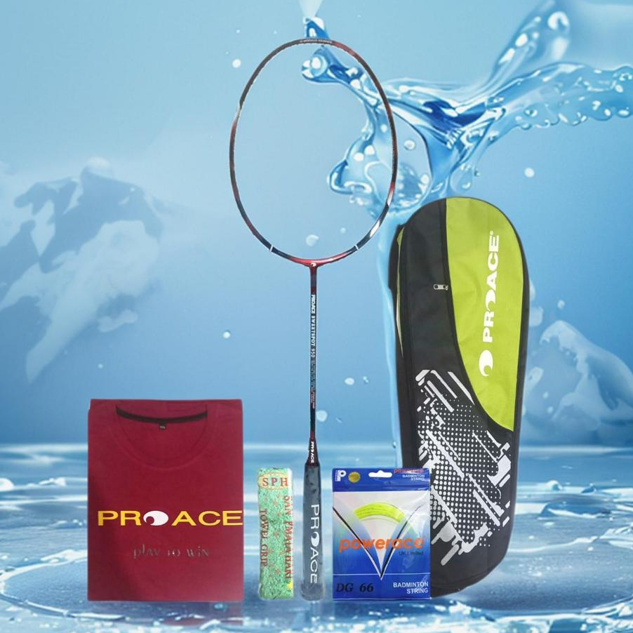 Raket ProAce Sweetspot 950 Bonus Komplit Raket Badminton Pro Ace Sweetspot 950