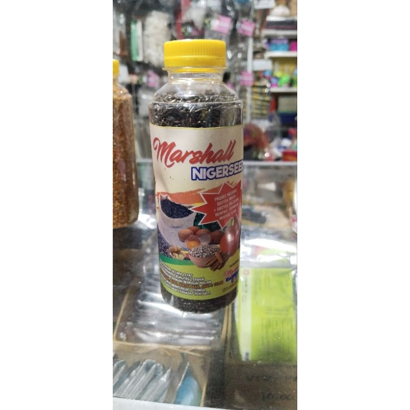 NIGER SEED MARSHALL Proses matang ekstra madu+ ekstra racikan rempah dan minyak ikan  Untuk burung k