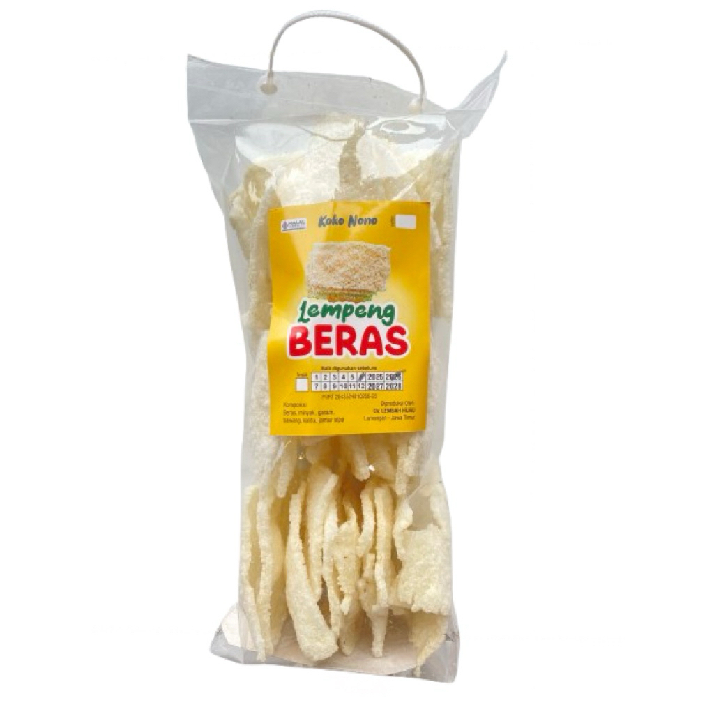 kerupuk lempeng beras renyah