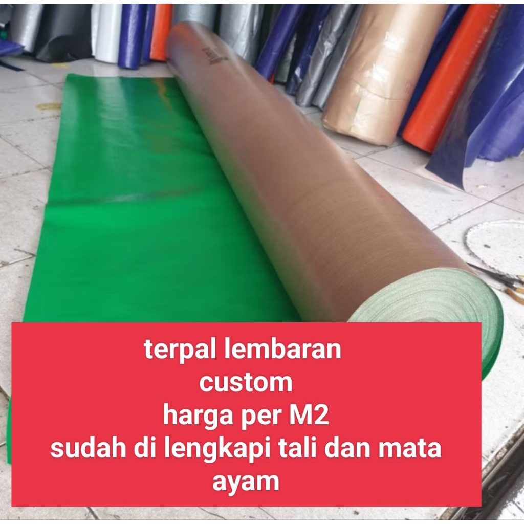 TERPAL METERAN HARGA PER M2 CUSTOM CASTOM TERPAL TRUCK TENDA