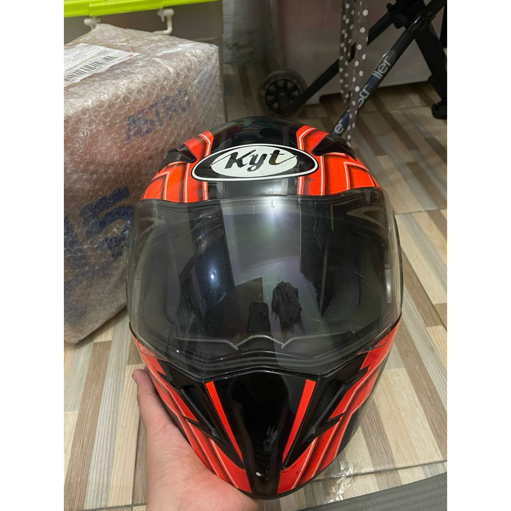 Helm KYT Alpha Venom full face dual visor Preloved