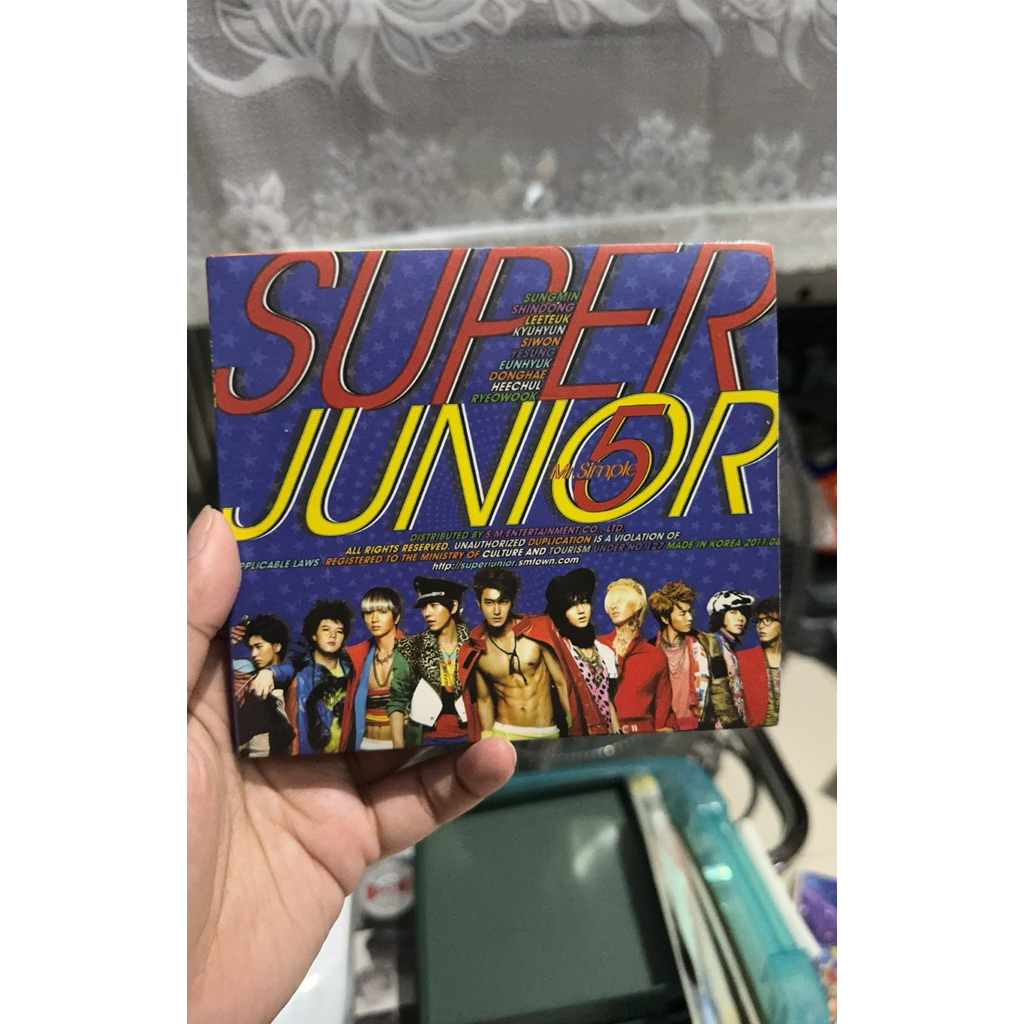Album Ori KPOP Super Junior Mr. Simple