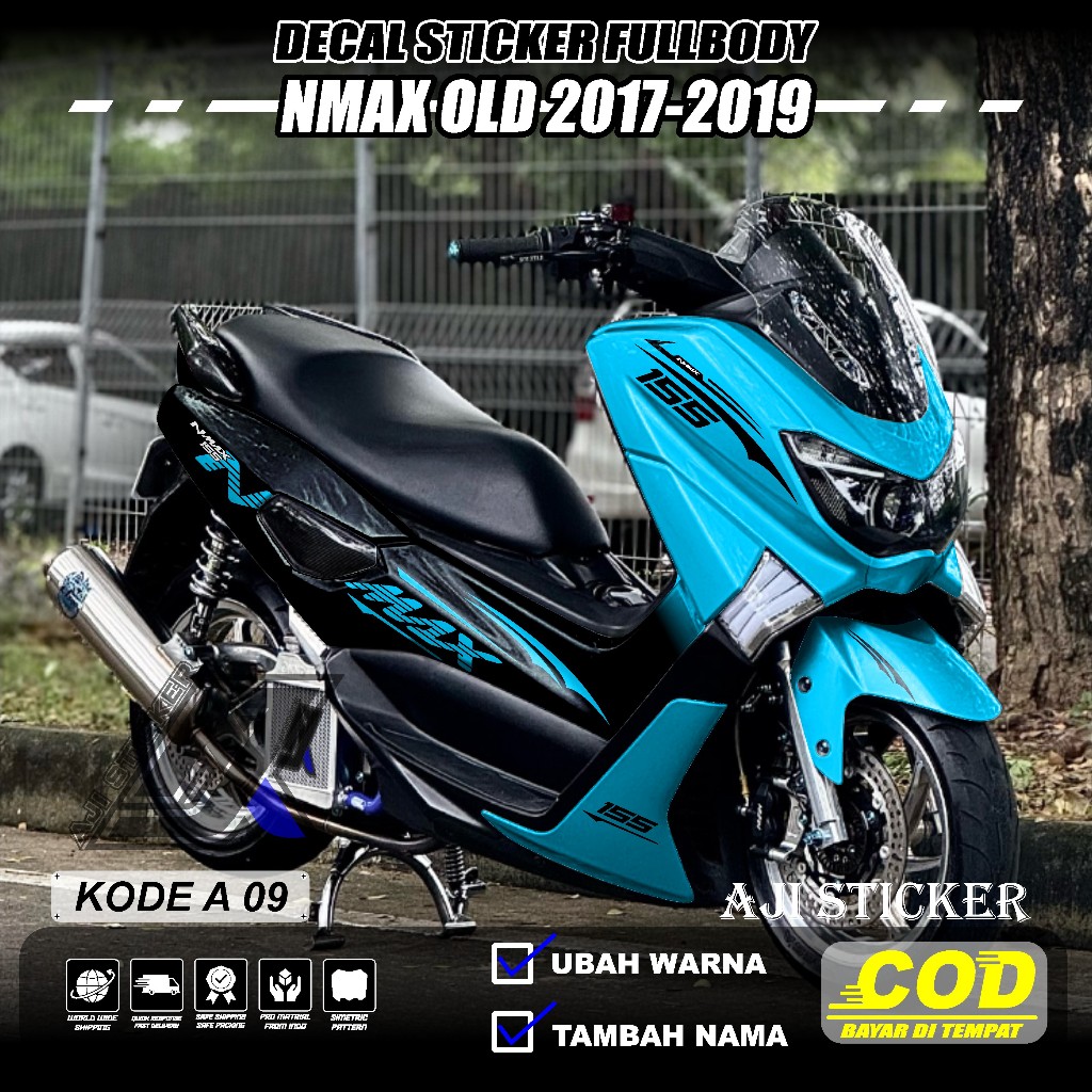 Sticker Decal Nmax Old 2017 2018 2019 Fullbody Motif Thailand Style