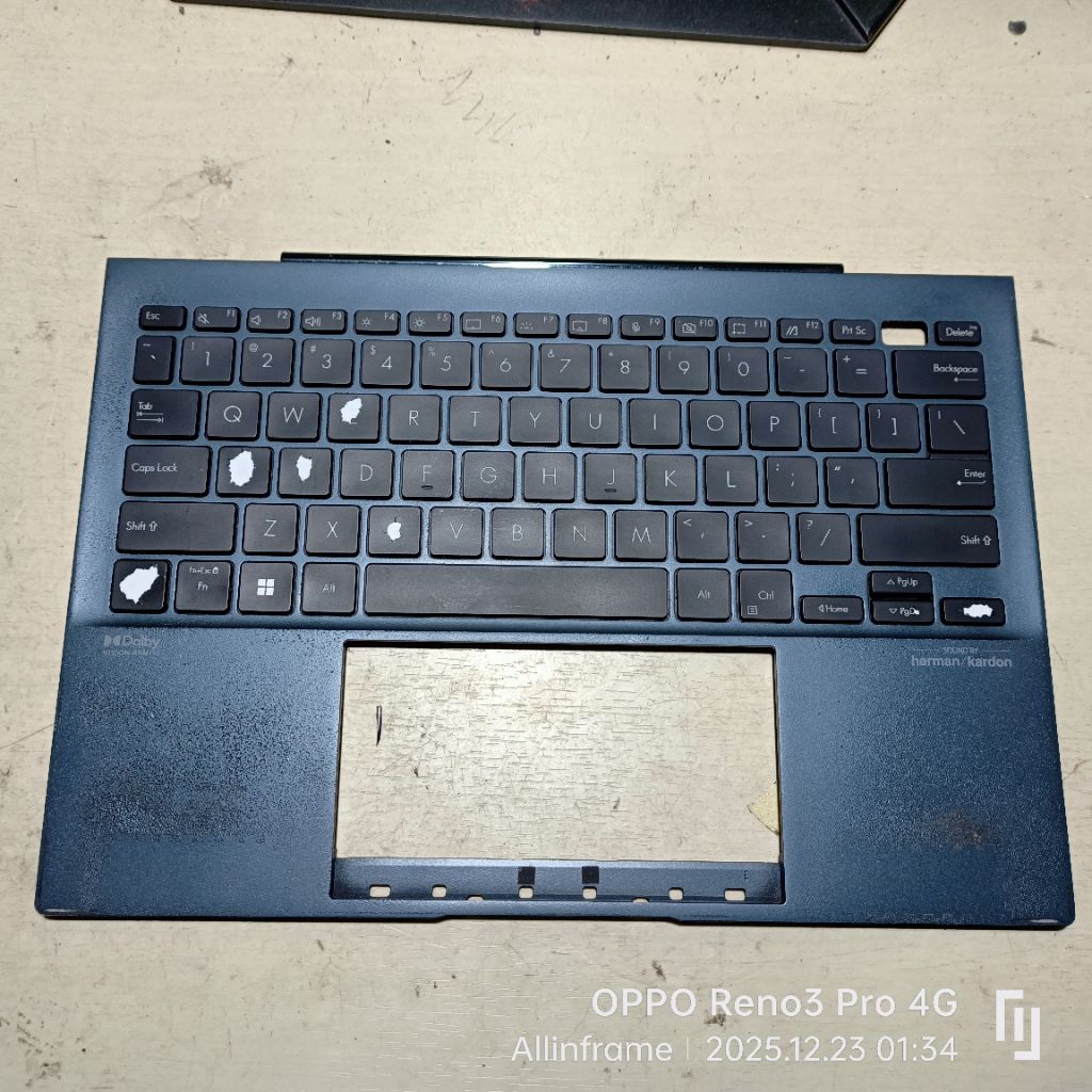 FRAME KEYBOARD LAPTOP ASUS Zenbook S 13 S13 OLED UM5302 UM5302T UM5302