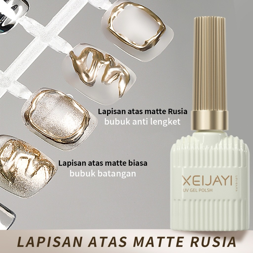 Top Coat Glossy Matte & Base Coat Xeijayi Premium UV Gel
