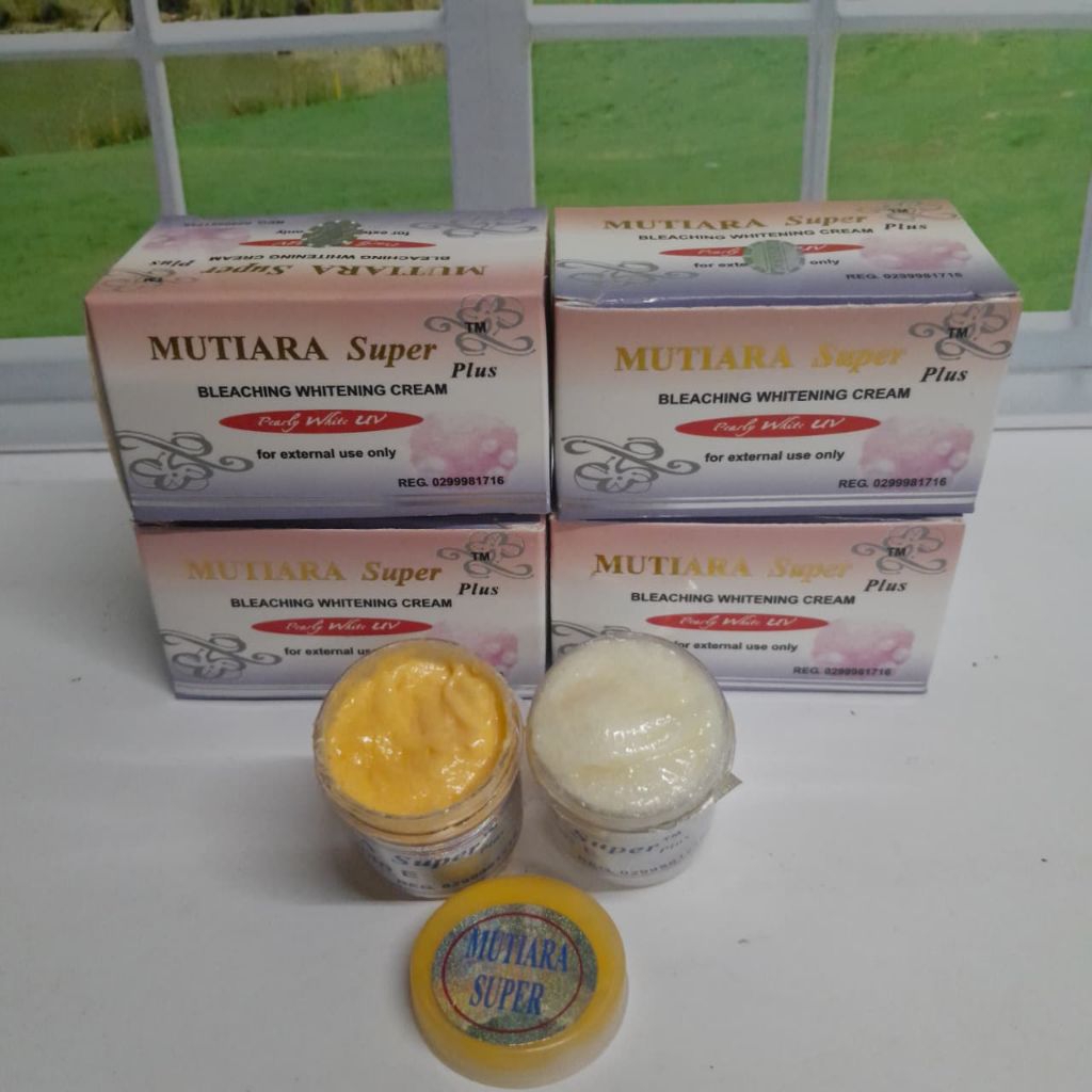 12pcs Cream Mutiara Super Siang dan Malam Dus Pink // Cream Mutiara Super