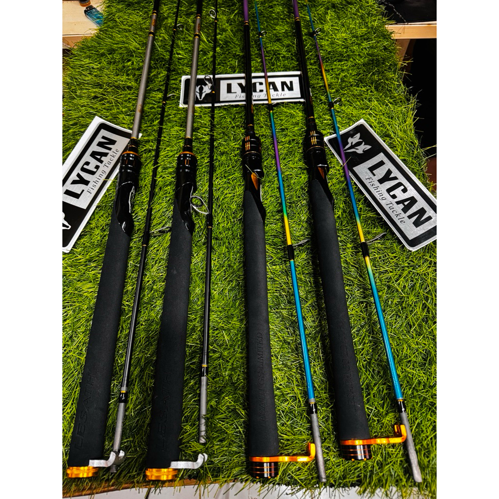 Joran shimano lesath gs custom 8-16lb full fuji 180cm - joran pancing custom shimano lesath gs