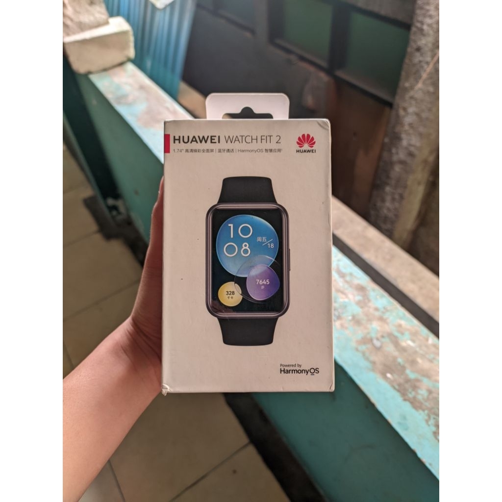 {SECOND} Huawei watch fit 2 (Black) / smartwatch second / barang bekas