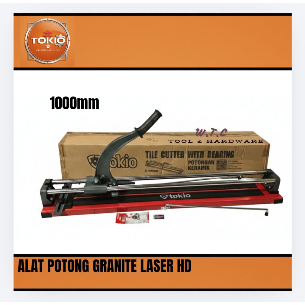 Alat Potong Granite Keramik Dorong Manual Tokio