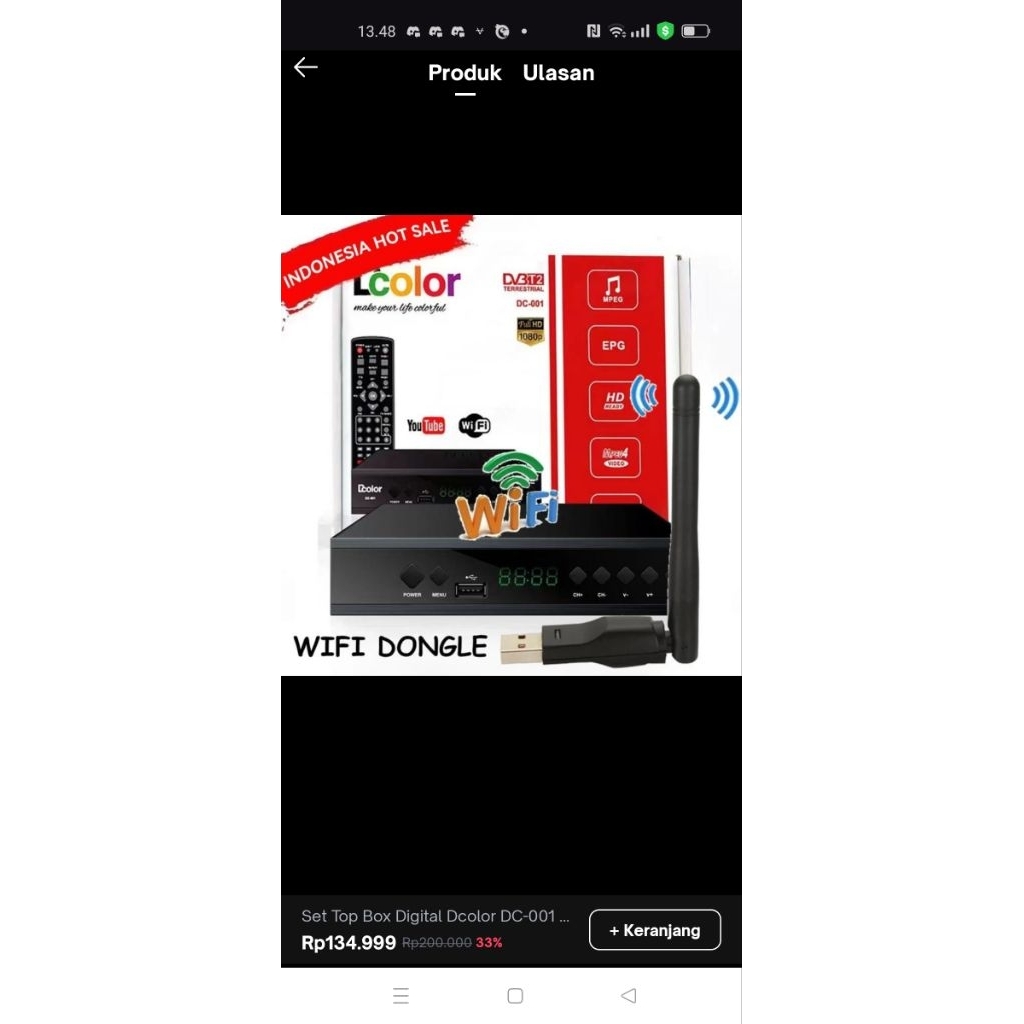 ( Promo cuci gudang termurah ) STB TV