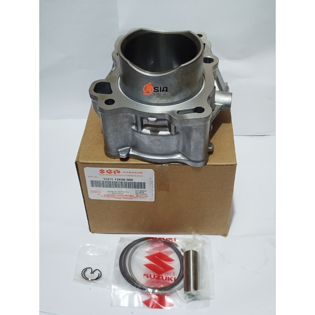 BLOK SEHER SET KOMPLIT (PISTON+RING) SUZUKI SATRIA FU NEW 12K