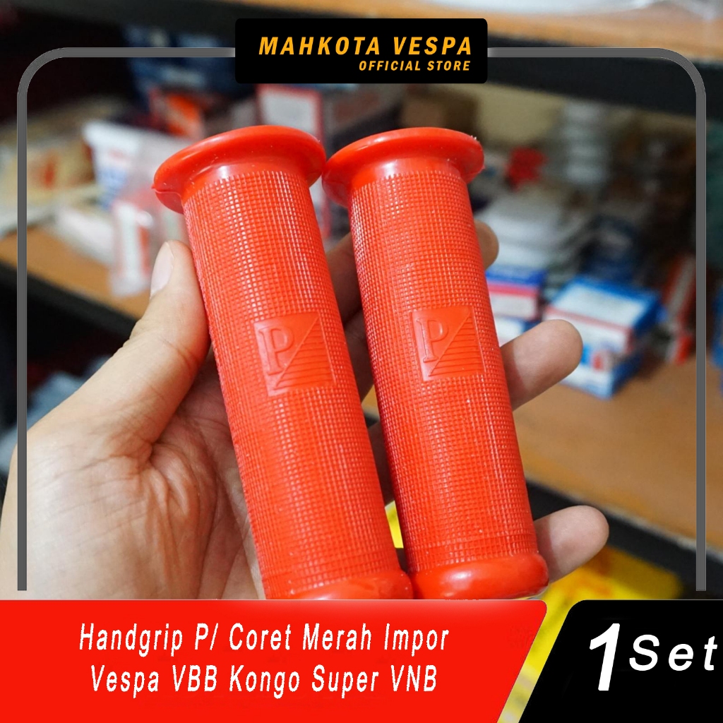 Handgrip P/ Coret Merah Impor Vespa VBB Kongo Super VNB