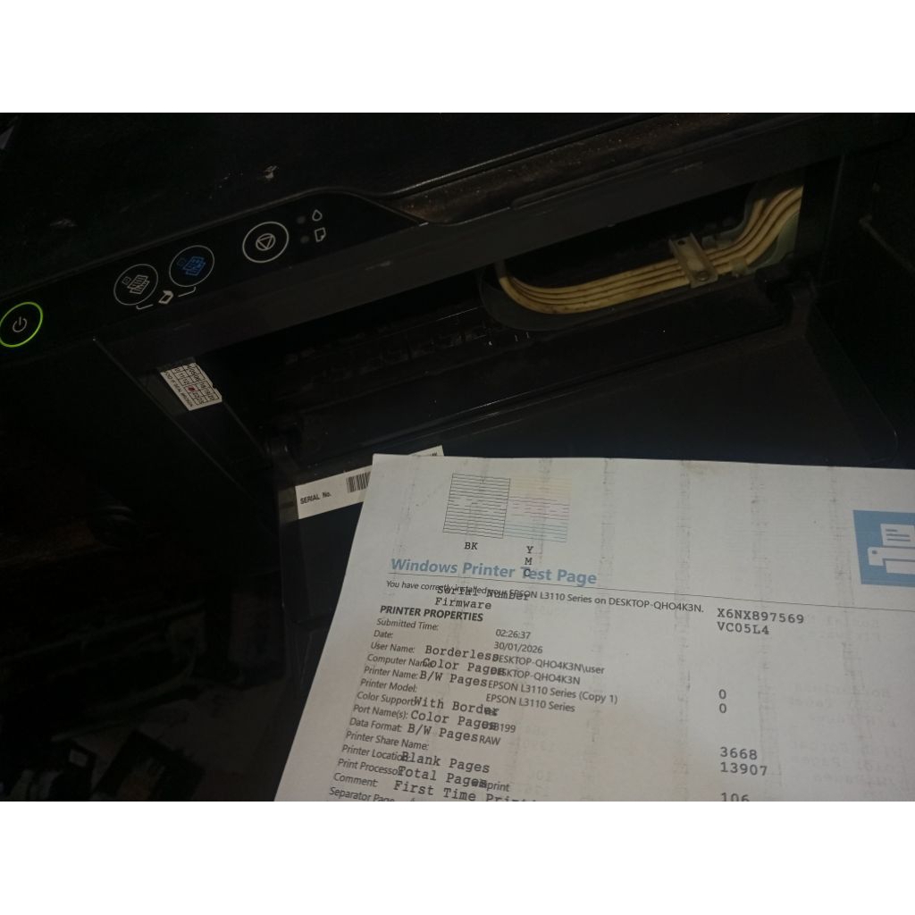 head copotan epson L3110